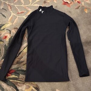 Under Armour Black Mock Neck Cold Gear